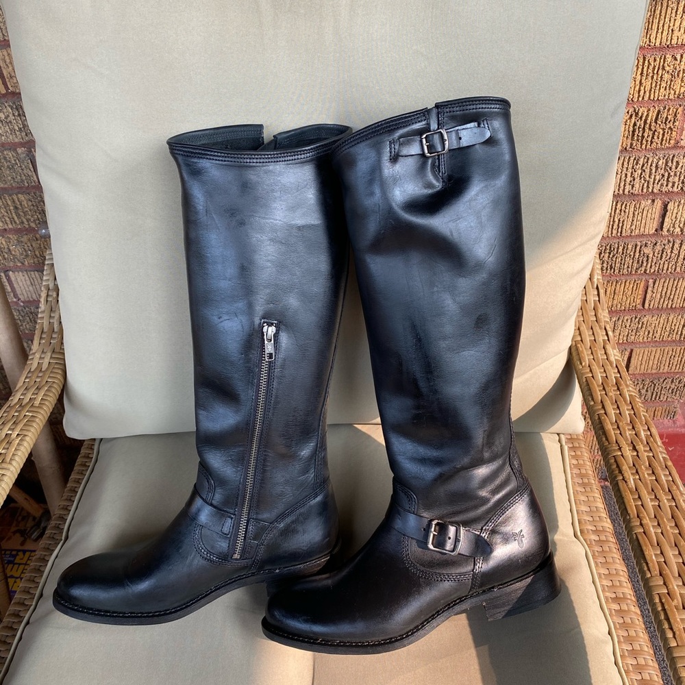 Frye 150th Anniversary Jet Engineer Riding Boot. - Picture 5 of 16